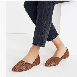 Madewell Brown Leopard Print Flats